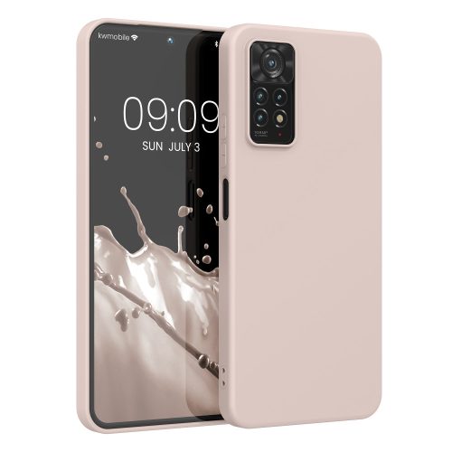 Husa Xiaomi Redmi Note 11 Pro/Redmi Note 11 Pro 5G, Silicon, Crem, 57369.225