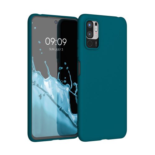 Husa Xiaomi Redmi Note 10 5G, Silicon, Albastru, 54947.224