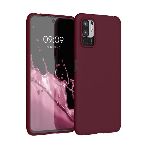 Husa Xiaomi Redmi Note 10 5G, Silicon, Rosu, 54947.187