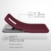 Husa Xiaomi Redmi Note 10 5G, Silicon, Rosu, 54947.187