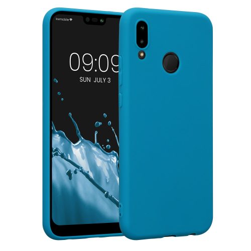 Husa Huawei P20 Lite, Silicon, Albastru, 44358.224