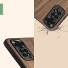 Husa Xiaomi Redmi Note 11/Redmi Note 11s, Lemn, Maro, 57386.01