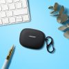 Husa pentru casti JBL Wave 200TWS, Kwmobile, Negru, Silicon, 57411.01