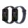 Set 2 Curele pentru Xiaomi Redmi Smart Band Pro, Kwmobile, Negru/Albastru, Silicon, 57425.01