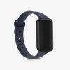 Set 2 Curele pentru Xiaomi Redmi Smart Band Pro, Kwmobile, Negru/Albastru, Silicon, 57425.01