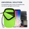 Husa Universala Kwmobile marime M - 5,5 inch, Neopren, Verde, 46188.2.44