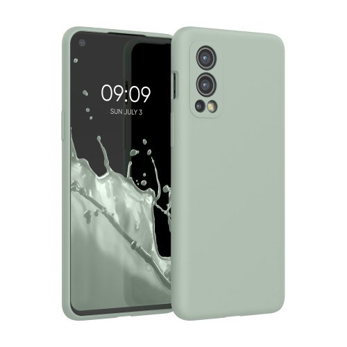 Husa OnePlus Nord 2 5G, Silicon, Verde, 56070.172