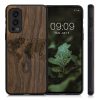Husa OnePlus Nord 2 5G, Lemn, Maro, 56448.04