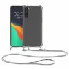 Husa OnePlus Nord, Silicon, Transparent/Argintiu, 57454.35