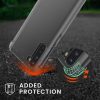 Husa OnePlus Nord, Silicon, Transparent/Argintiu, 57454.35