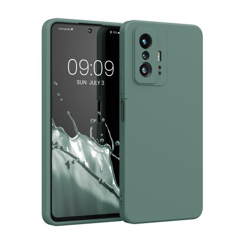 Husa Xiaomi 11T/11T Pro, Silicon, Verde, 56573.166