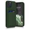Husa Apple iPhone 12/iPhone 12 Pro, Silicon, Verde, 55112.80