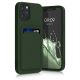 Husa Apple iPhone 12/iPhone 12 Pro, Silicon, Verde, 55112.80