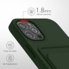 Husa Apple iPhone 12/iPhone 12 Pro, Silicon, Verde, 55112.80