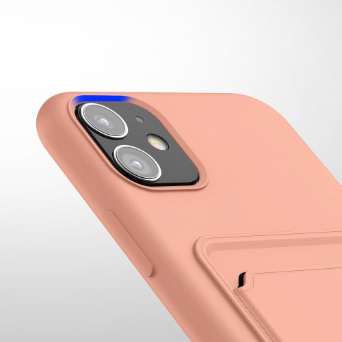 Husa Apple iPhone 11, Silicon, Roz, 55114.199