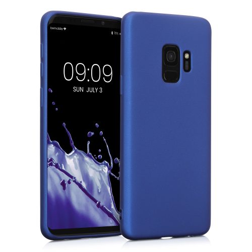 Husa Samsung Galaxy S9, Silicon, Albastru, 44582.64