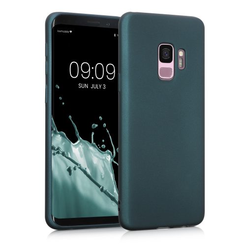 Husa Samsung Galaxy S9, Silicon, Verde, 44582.14