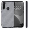 Husa Xiaomi Redmi Note 8, Textil, Gri, 57491.22