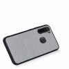 Husa Xiaomi Redmi Note 8, Textil, Gri, 57491.22