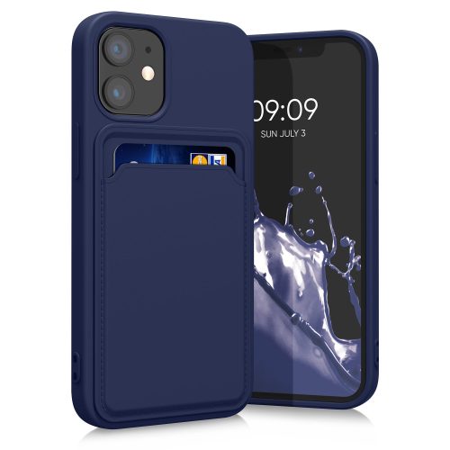 Husa Apple iPhone 12 Mini, Silicon, Albastru, 55111.17