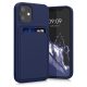 Husa Apple iPhone 12 Mini, Silicon, Albastru, 55111.17