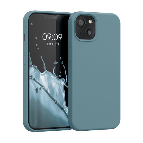 Husa Apple iPhone 13, Silicon, Verde, 55878.207