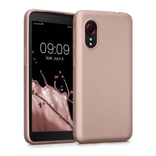 Husa Samsung Galaxy Xcover 5, Silicon, Roz, 57527.31