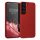 Husa Samsung Galaxy S22, Silicon, Rosu, 56757.36
