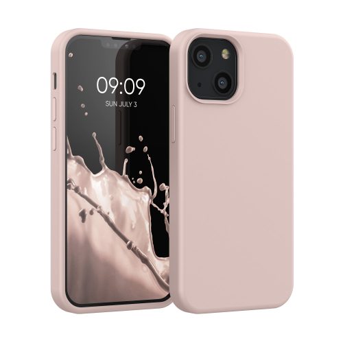 Husa Apple iPhone 13 Mini, Silicon, Roz, 55877.225