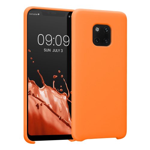 Husa Huawei Mate 20 Pro, Silicon, Portocaliu, 52287.150