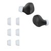Set 6 Varfuri de schimb pentru casti Jabra Elite 75t/Elite 65t/Active, Kwmobile, Alb, Silicon, 56868.02