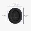 Set 2 Perne de urechi pentru casti Anker Soundcore Life Q35/Q30, Kwmobile, Negru, Piele ecologica, 57542.01