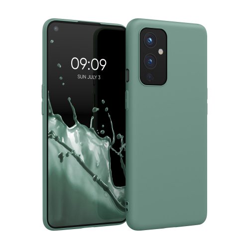 Husa OnePlus 9, Silicon, Verde, 55726.166