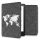 Husa pentru Amazon Kindle Paperwhite 11, Kwmobile, Gri/Alb, Textil, 56260.08