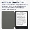 Husa pentru Amazon Kindle Paperwhite 11, Kwmobile, Gri/Alb, Textil, 56260.08