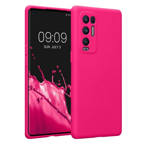 Husa OPPO Find X3 Neo, Silicon, Roz, 57662.77