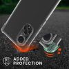 Husa Huawei nova 9, Silicon, Transparent/Negru, 57665.01