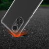Husa Huawei nova 9, Silicon, Transparent/Negru, 57665.01