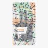 Set 2 Etichete pentru bagaje, Kwmobile, Gri, Piele ecologica, 53126.06