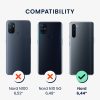 Set 3 folii de protectie Kwmobile pentru OnePlus Nord, Fata, Polimer, 57683.1
