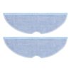 Set 2 Carpe mop pentru aspirator Roborock S7/S7+/T7S, Kwmobile, Albastru, Plastic, 57669.01