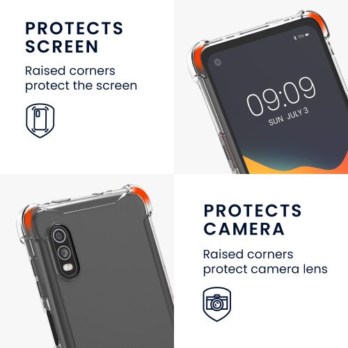 Husa Samsung Galaxy Xcover Pro, Silicon, Transparent, 57723.03