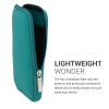 Husa universala pentru eBook Reader de 6 inch, Kwmobile, Verde, Textil, 50334.78