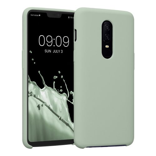 Husa OnePlus 6, Silicon, Verde, 46122.172