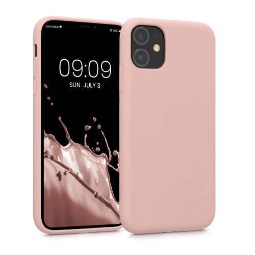 Husa Apple iPhone 11, Silicon, Roz, 50791.237