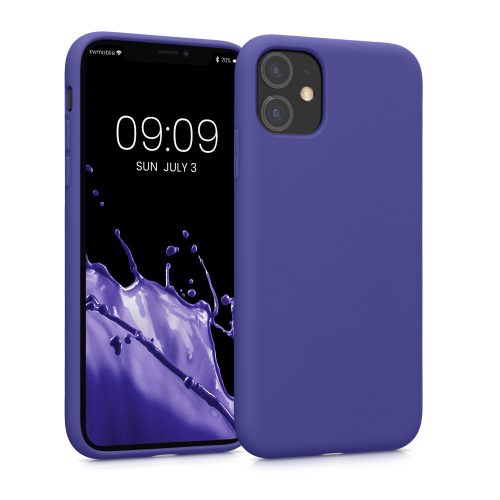 Husa Apple iPhone 11, Silicon, Albastru, 50791.234