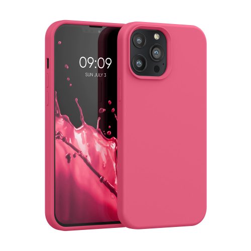 Husa Apple iPhone 13 Pro Max, Silicon, Roz, 55881.238