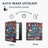 Husa pentru Amazon Kindle Oasis 10, Kwmobile, Multicolor, Piele ecologica, 49417.07