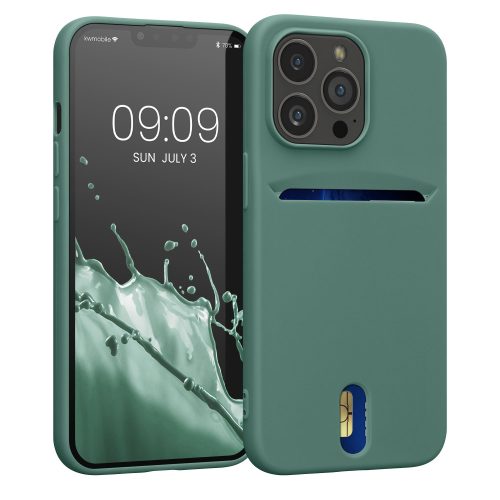 Husa Apple iPhone 13 Pro, Silicon, Verde, 57749.166