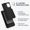 Husa Motorola Moto G31/Moto G41, Silicon, Negru, 57758.01